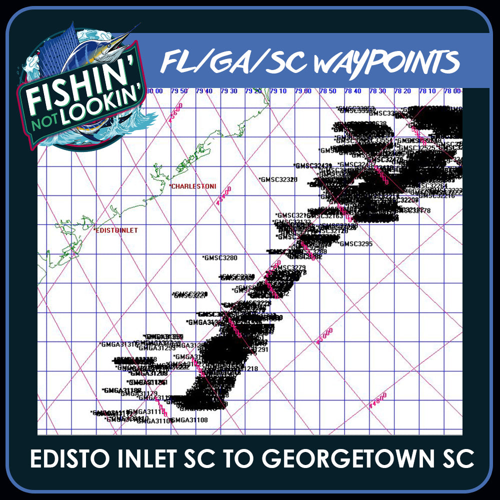 Edisto Inlet SC to Georgetown SC
