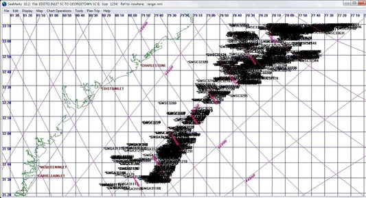 Edisto Inlet SC to Georgetown SC