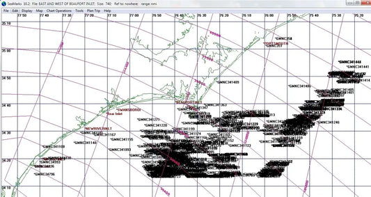 East & West of Beaufort Inlet
