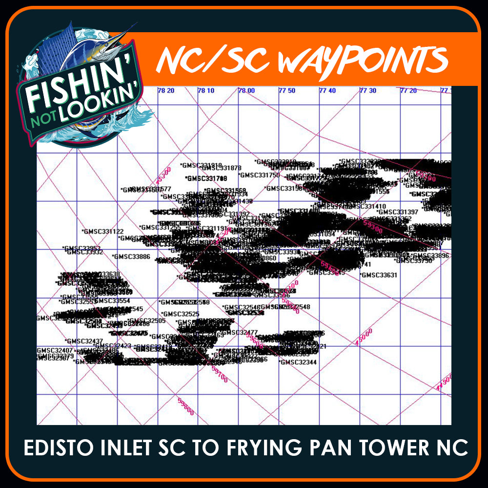 Edisto Inlet SC to Frying Pan Tower NC