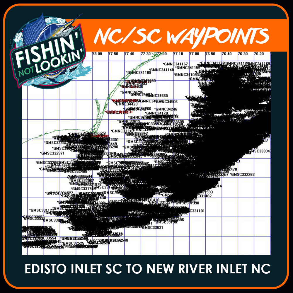 Edisto Inlet SC to New River Inlet NC
