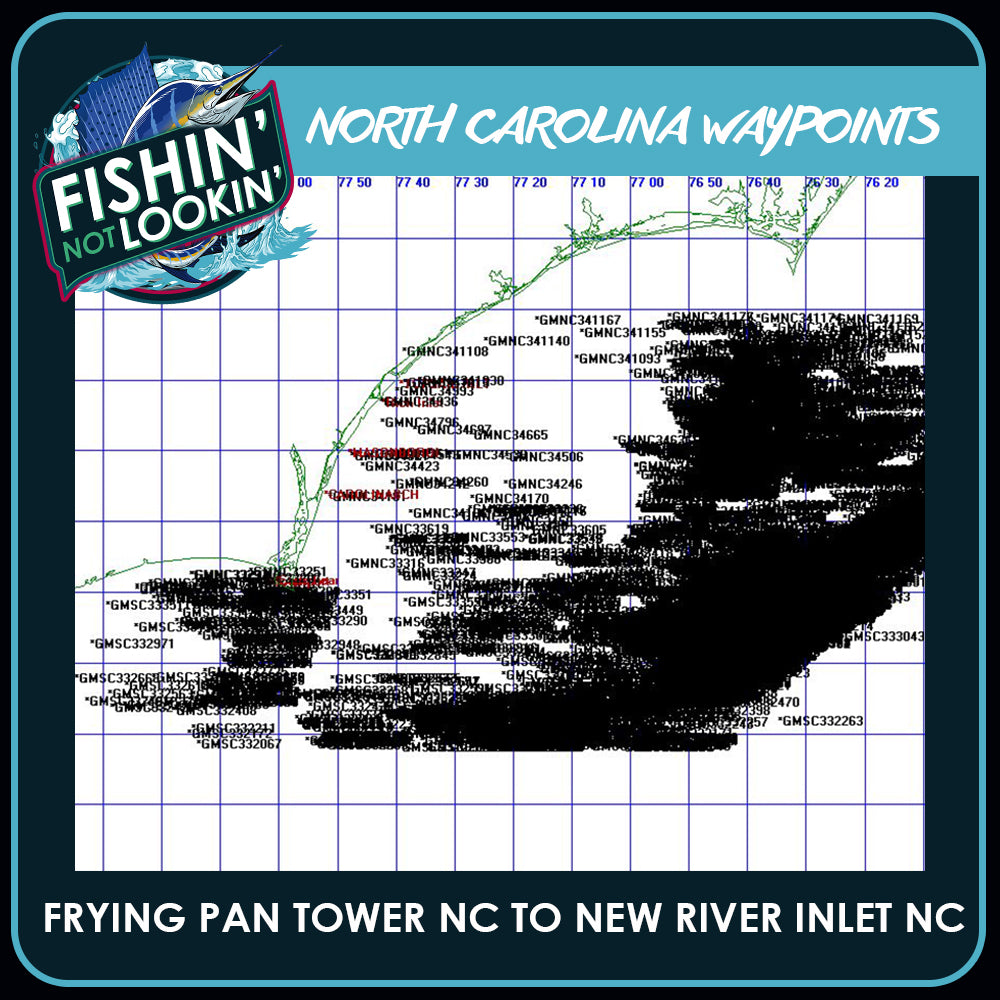 Frying Pan Tower NC to New River Inlet NC