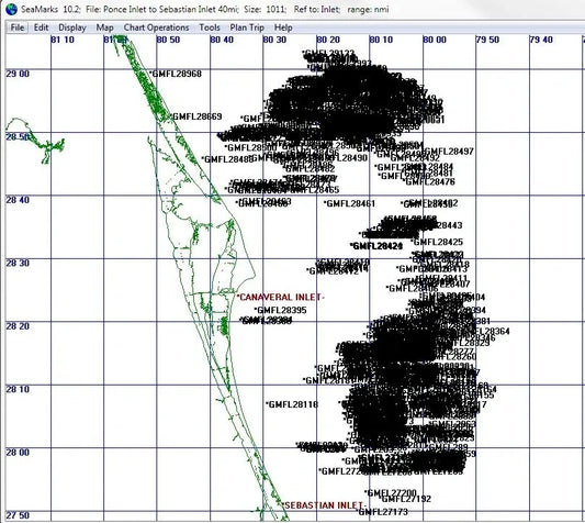 Ponce Inlet to Sebastian Inlet