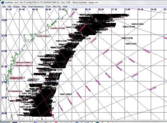 St Augustine FL to Georgetown SC
