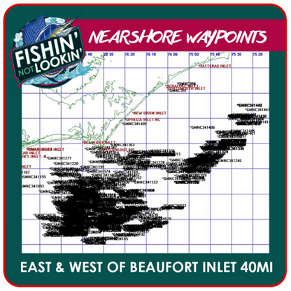 East & West of Beaufort Inlet