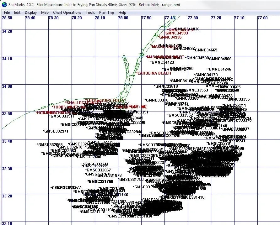 Masonboro Inlet to Frying Pan Shoals