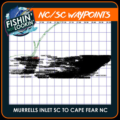 Murrells Inlet SC to Cape Fear NC
