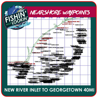 New River Inlet NC to Georgetown SC
